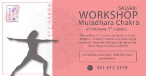 Workshop Muladhara attivazione primo chakra: Eventi Koru Sassari 5